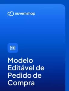 Modelo de pedido de compra: folha editável pronta