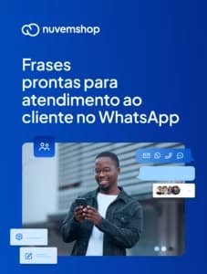 E-book grátis com frases prontas para atendimento ao cliente no WhatsApp