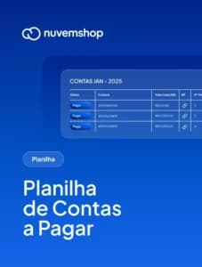 Planilha de contas a pagar em Excel grátis para download