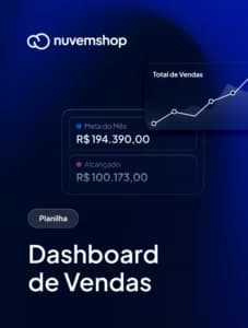 Dashboard de vendas grátis [modelo pronto]